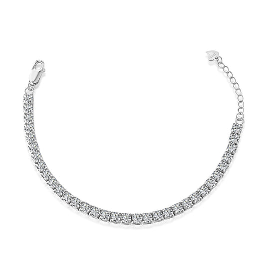 [ELAN LUXE]Sparkling Radiant Princess Cut Tennis Bracelet