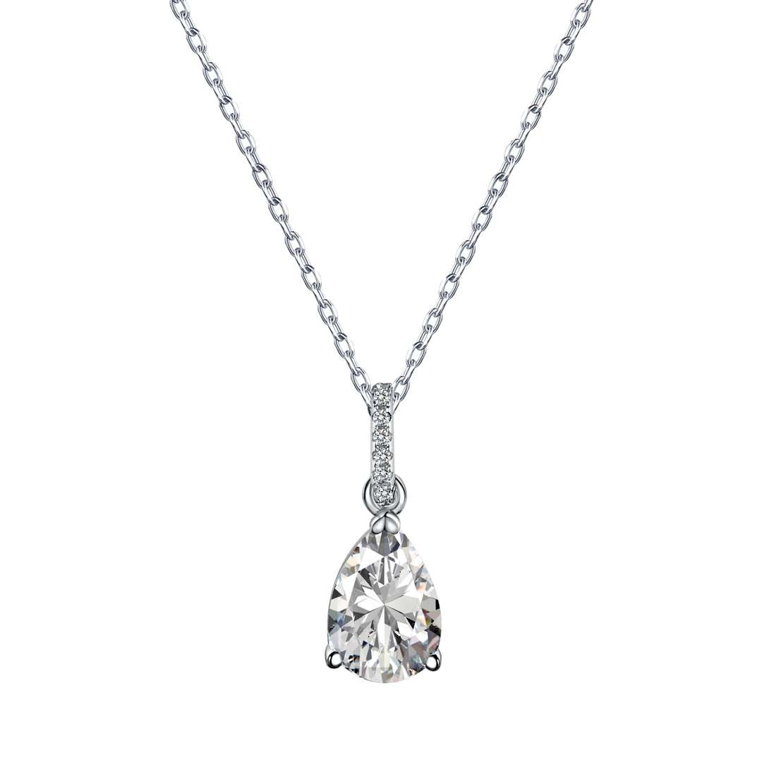 [ELAN LUXE]Delicate Water Drop Shape Fashion Necklace