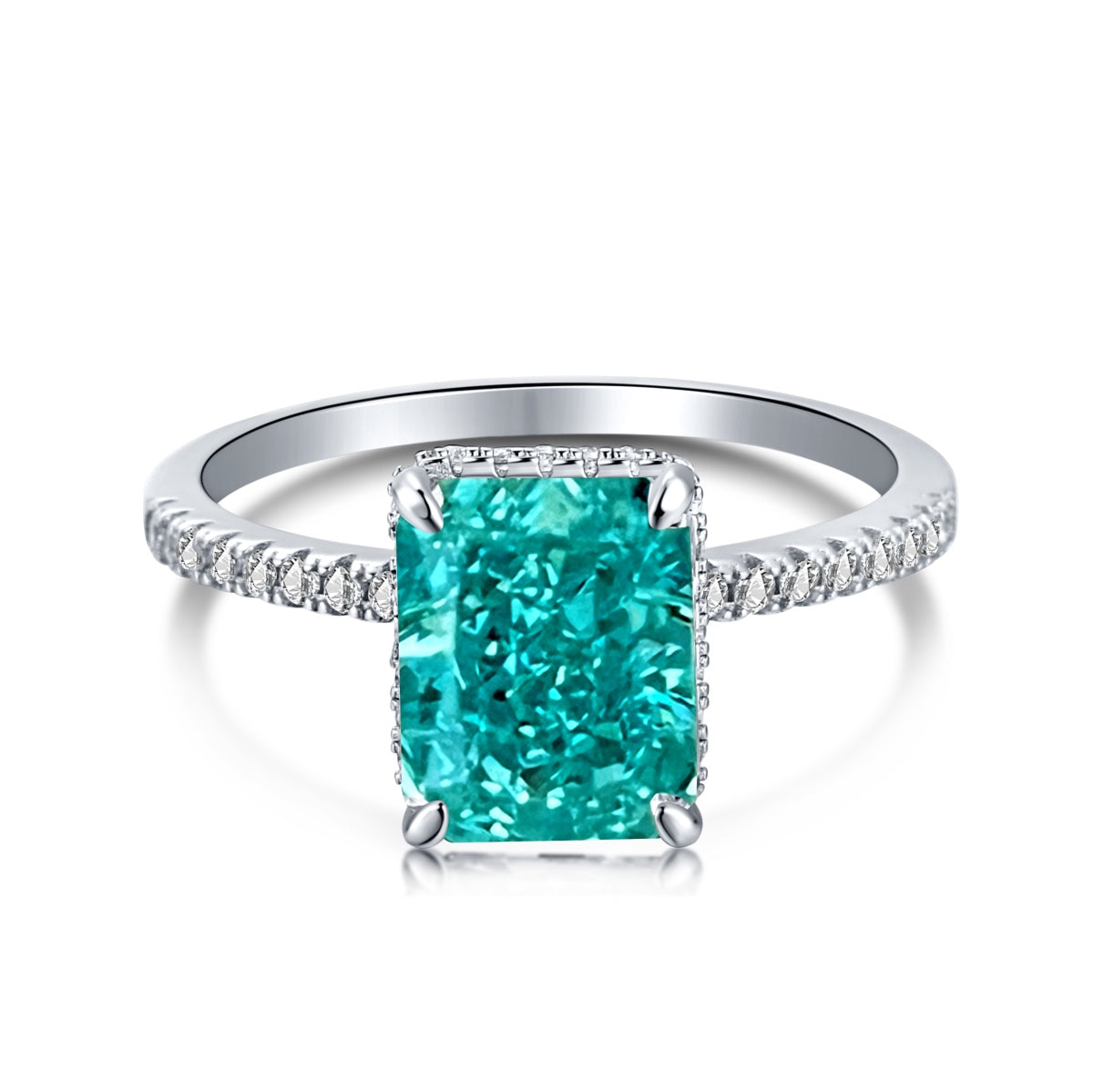 [ELAN LUXE]4.0 Carat Luxurious Engagement Ring