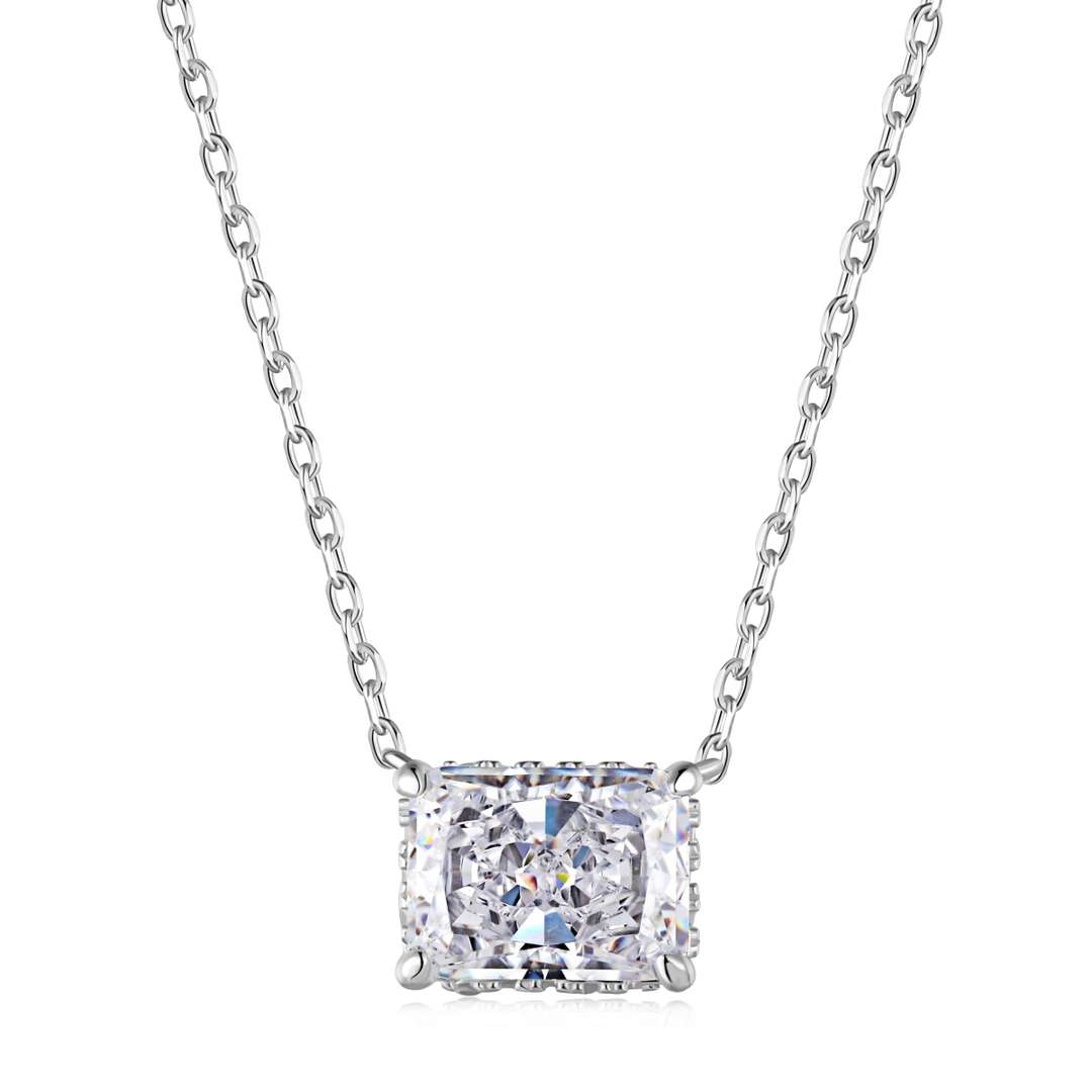 [ELAN LUXE]Luxurious Square Shape Colorful Necalack