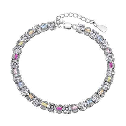 [ELAN LUXE]Dazzling Radiant Multi Cut Daily Bracelet