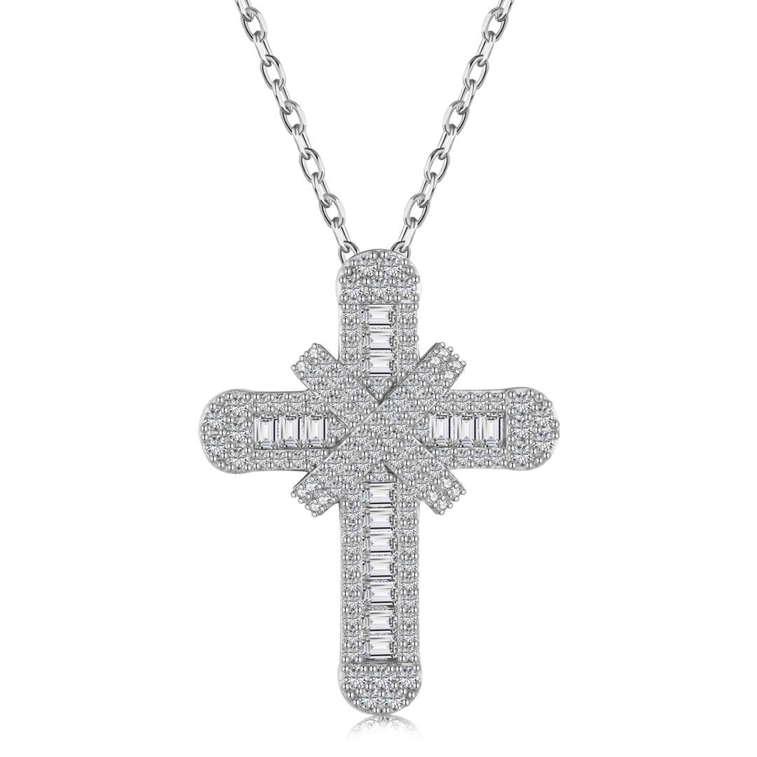 [ELAN LUXE]Gypsophila With Dimonds Necklace