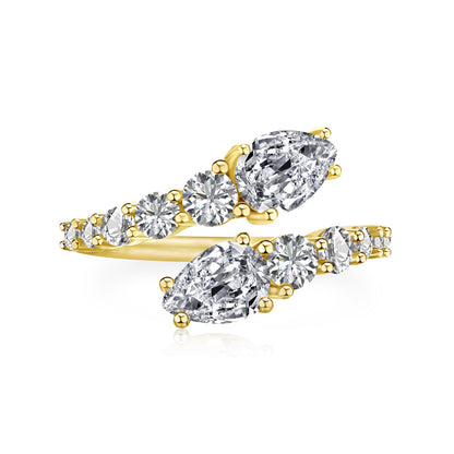 [ELAN LUXE]Delicate Lively Snake Shape Daily Ring