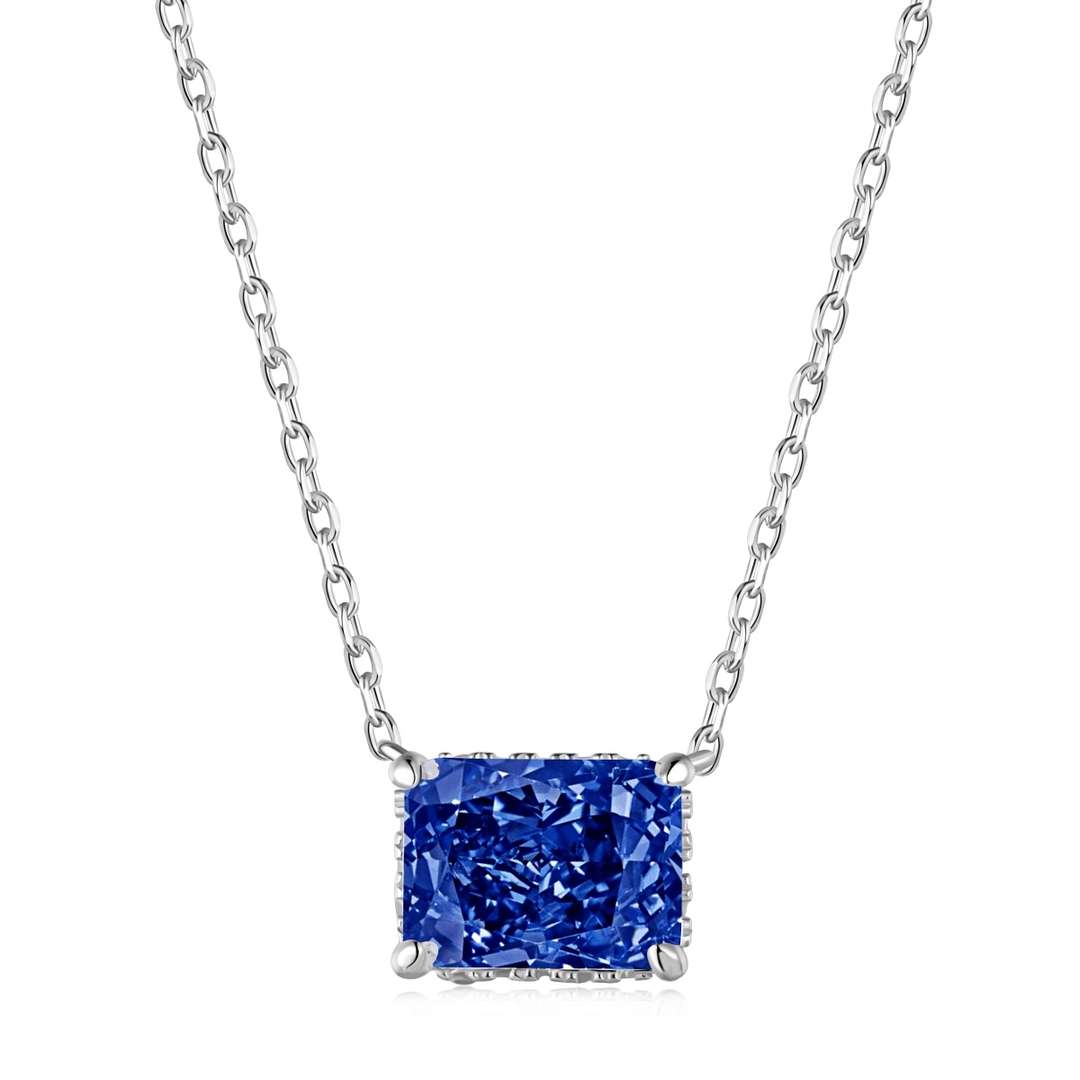 [ELAN LUXE]Luxurious Square Shape Colorful Necalack
