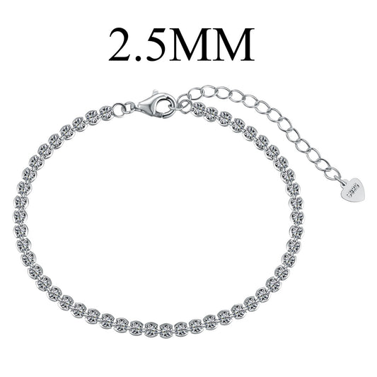 [ELAN LUXE]Dazzling Sparkling Round Cut Daily Bracelet