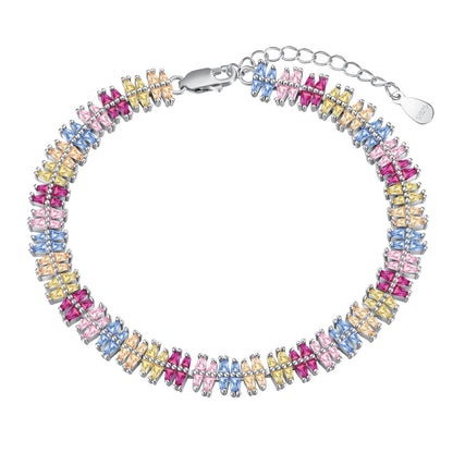 [ELAN LUXE]Sparkling Exquisite Multi Cut Party Bracelet