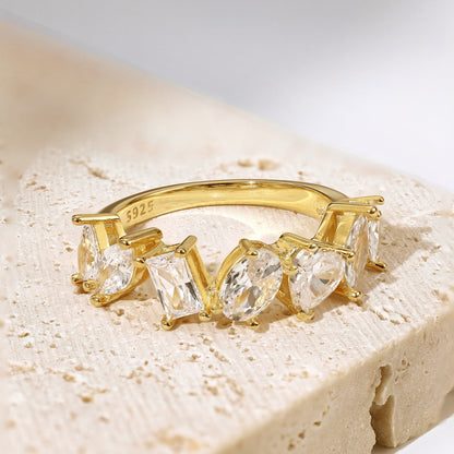 [ELAN LUXE]Delicate Multi Cut Ring