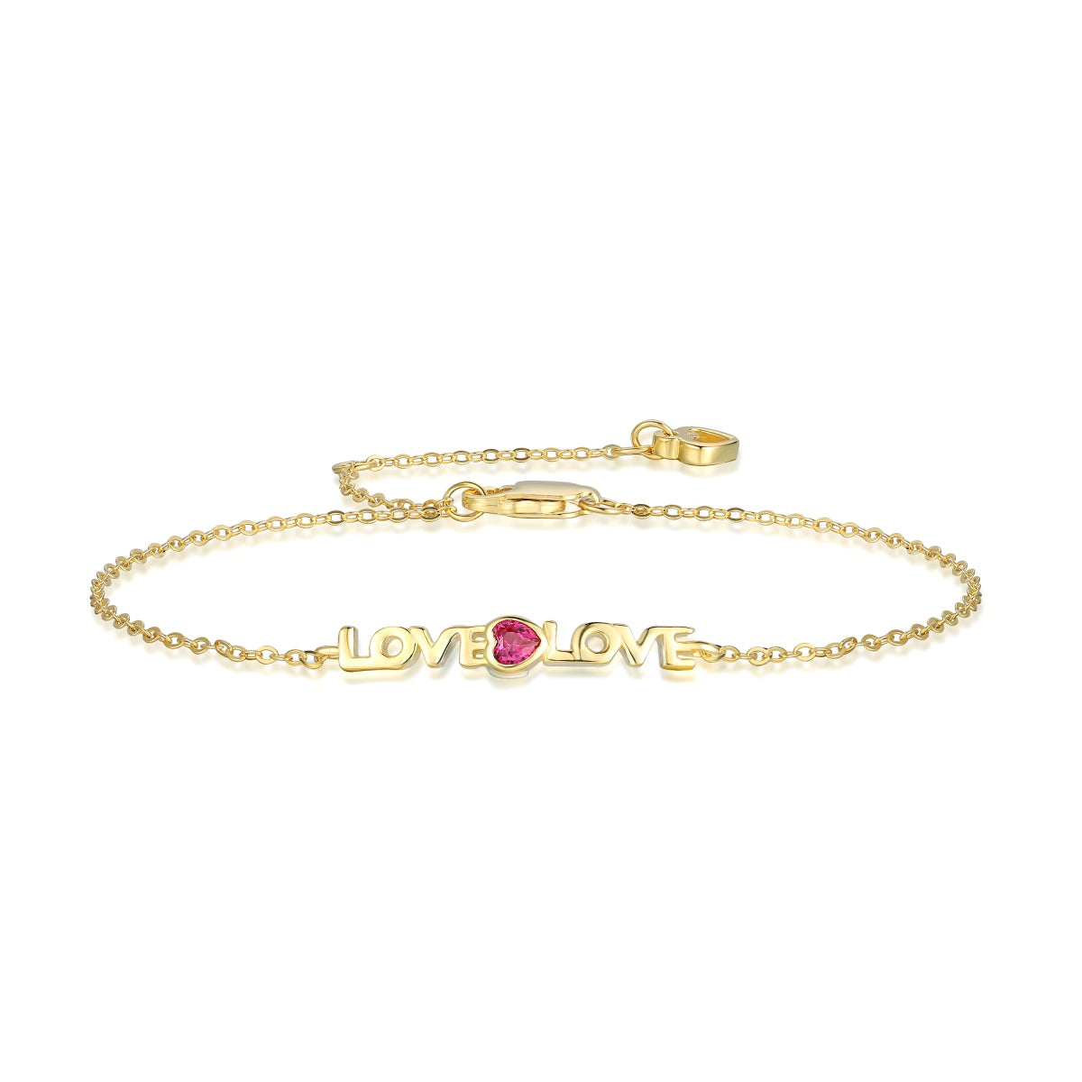 [ELAN LUXE]Romantic Heart Shape Lover Bracelet