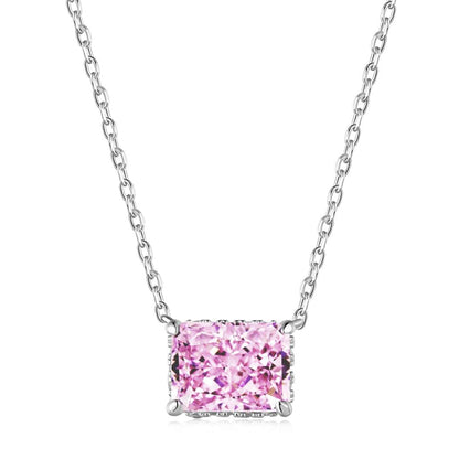 [ELAN LUXE]Luxurious Square Shape Colorful Necalack