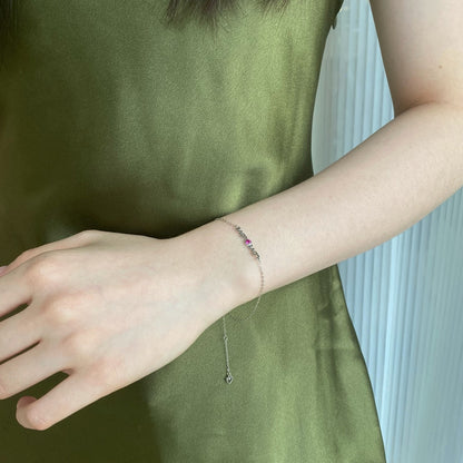[ELAN LUXE]Romantic Heart Shape Lover Bracelet