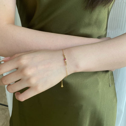 [ELAN LUXE]Romantic Heart Shape Lover Bracelet