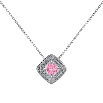 [ELAN LUXE]Sparkling Asscher Cut Necklace
