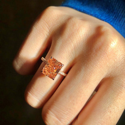 [ELAN LUXE]4.0 Carat Luxurious Engagement Ring