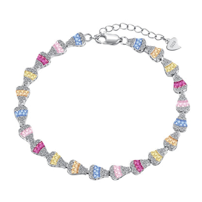 [ELAN LUXE]Radiant Water Drop Shape Daily Bracelet