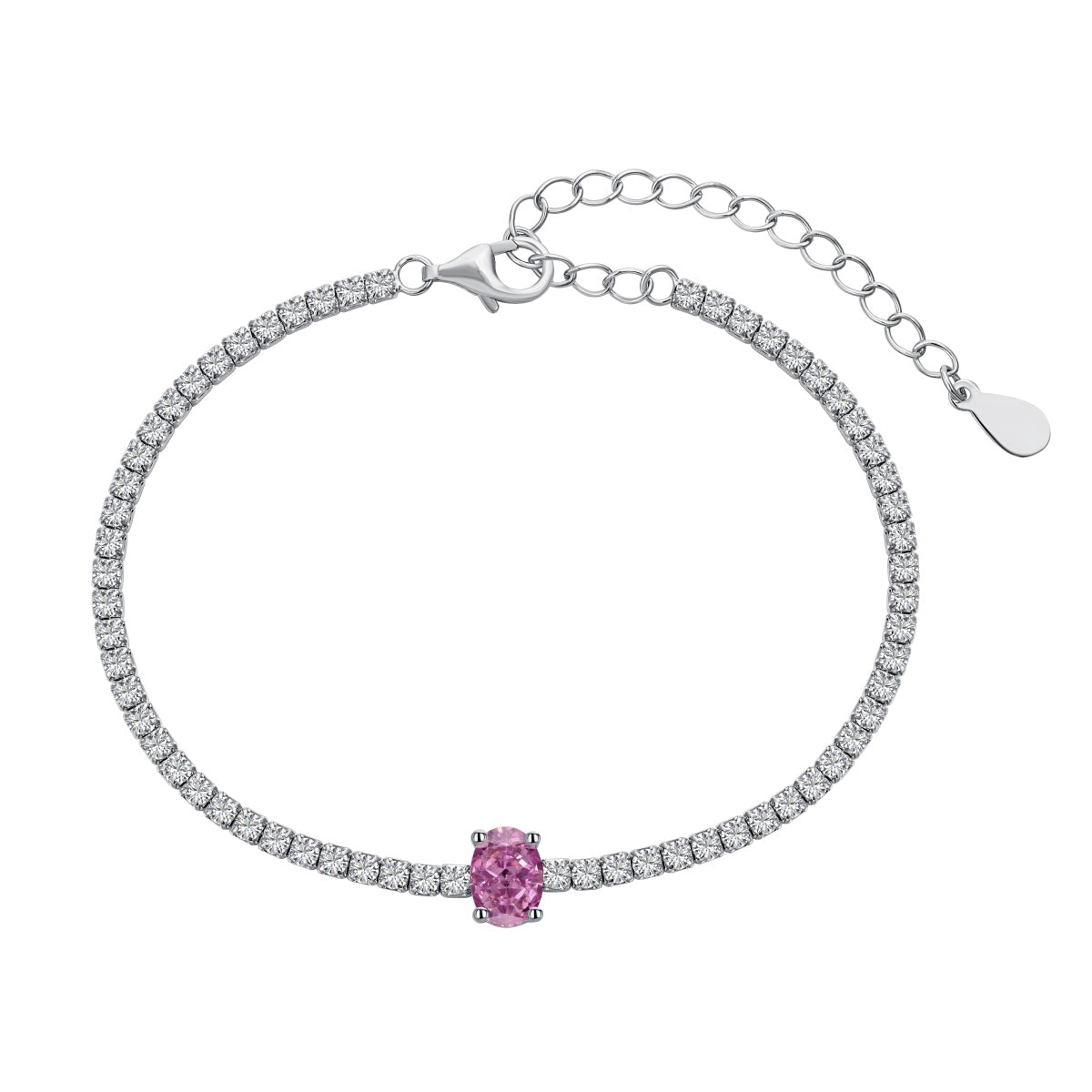 [ELAN LUXE]0.75 Carat Exquisite Oval Cut Daily Bracelet
