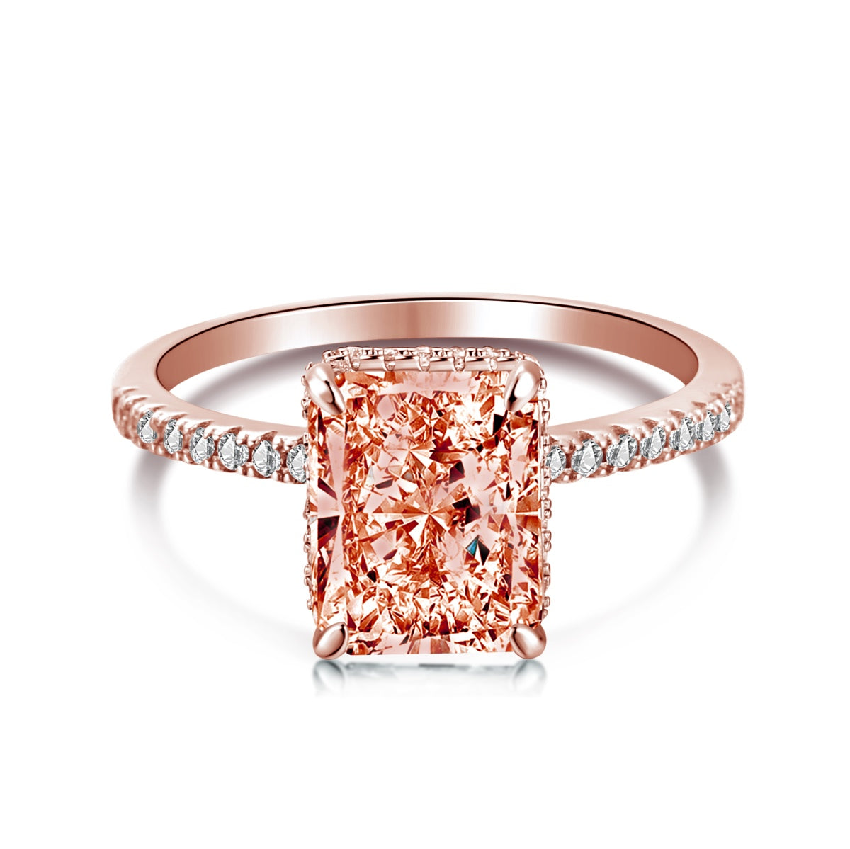 [ELAN LUXE]4.0 Carat Luxurious Engagement Ring