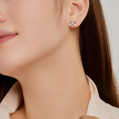 [ELAN LUXE]Ornate Butterfly Shape Daily Earrings