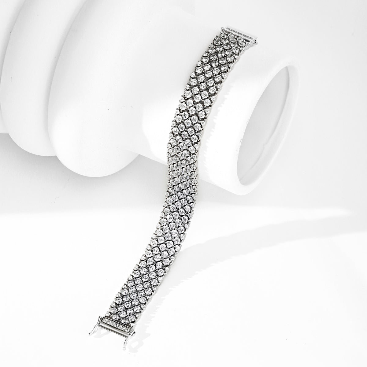 [ELAN LUXE]Ornate Elegant Round Cut Party Bracelet