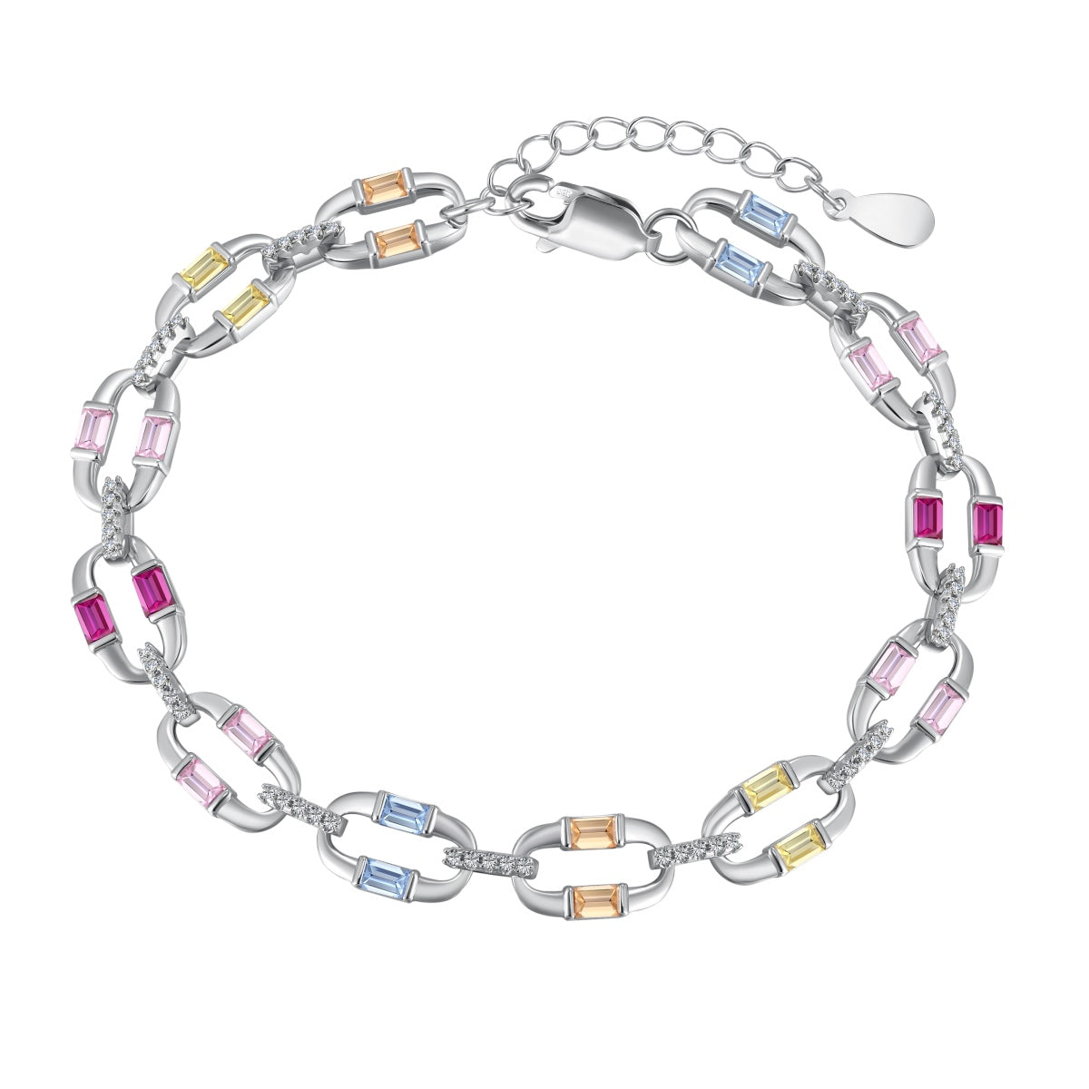 [ELAN LUXE]Dazzling Colorful Daily Bracelet