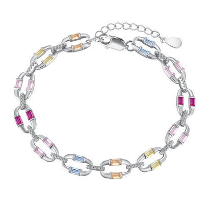 [ELAN LUXE]Dazzling Colorful Daily Bracelet