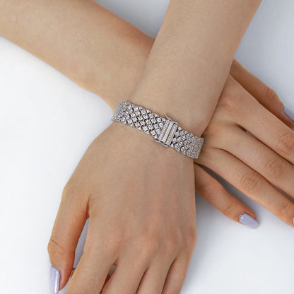 [ELAN LUXE]Ornate Elegant Round Cut Party Bracelet