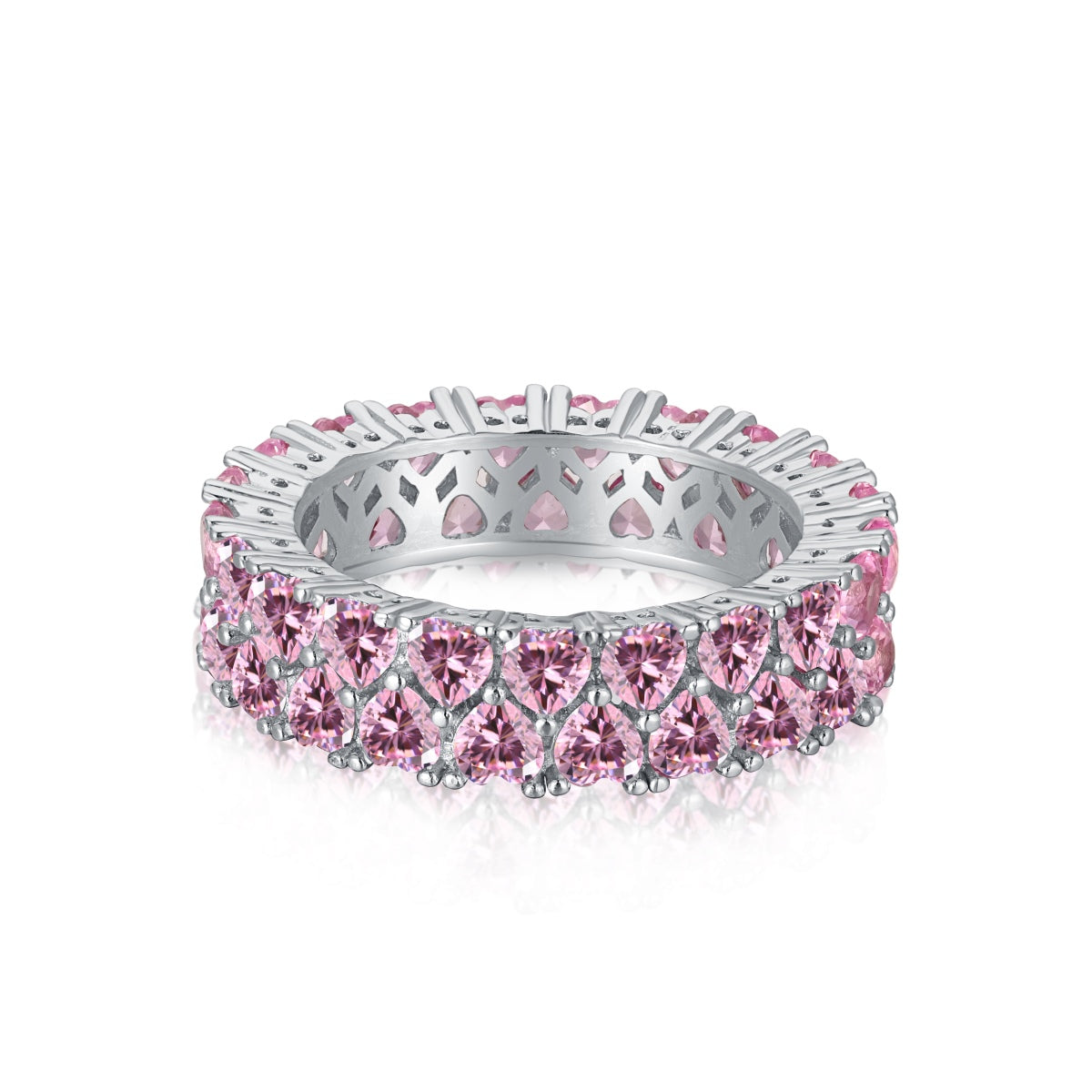 [ELAN LUXE]Sparkling Full Heart Ring