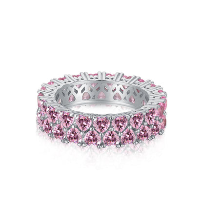 [ELAN LUXE]Sparkling Full Heart Ring