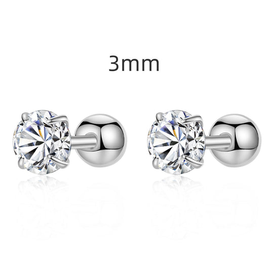 [ELAN LUXE]Unique U-Shaped Ear Bone Earrings