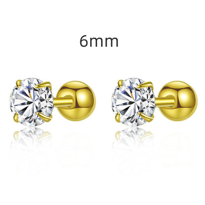 [ELAN LUXE]Unique U-Shaped Ear Bone Earrings