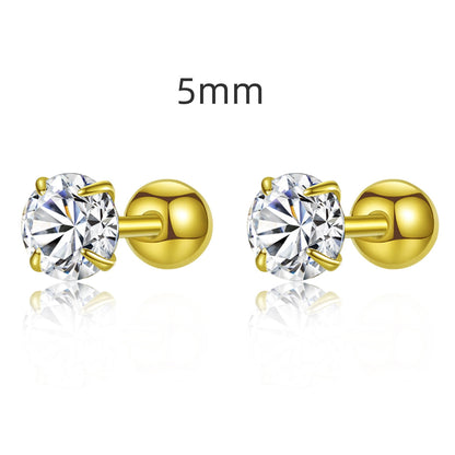 [ELAN LUXE]Unique U-Shaped Ear Bone Earrings