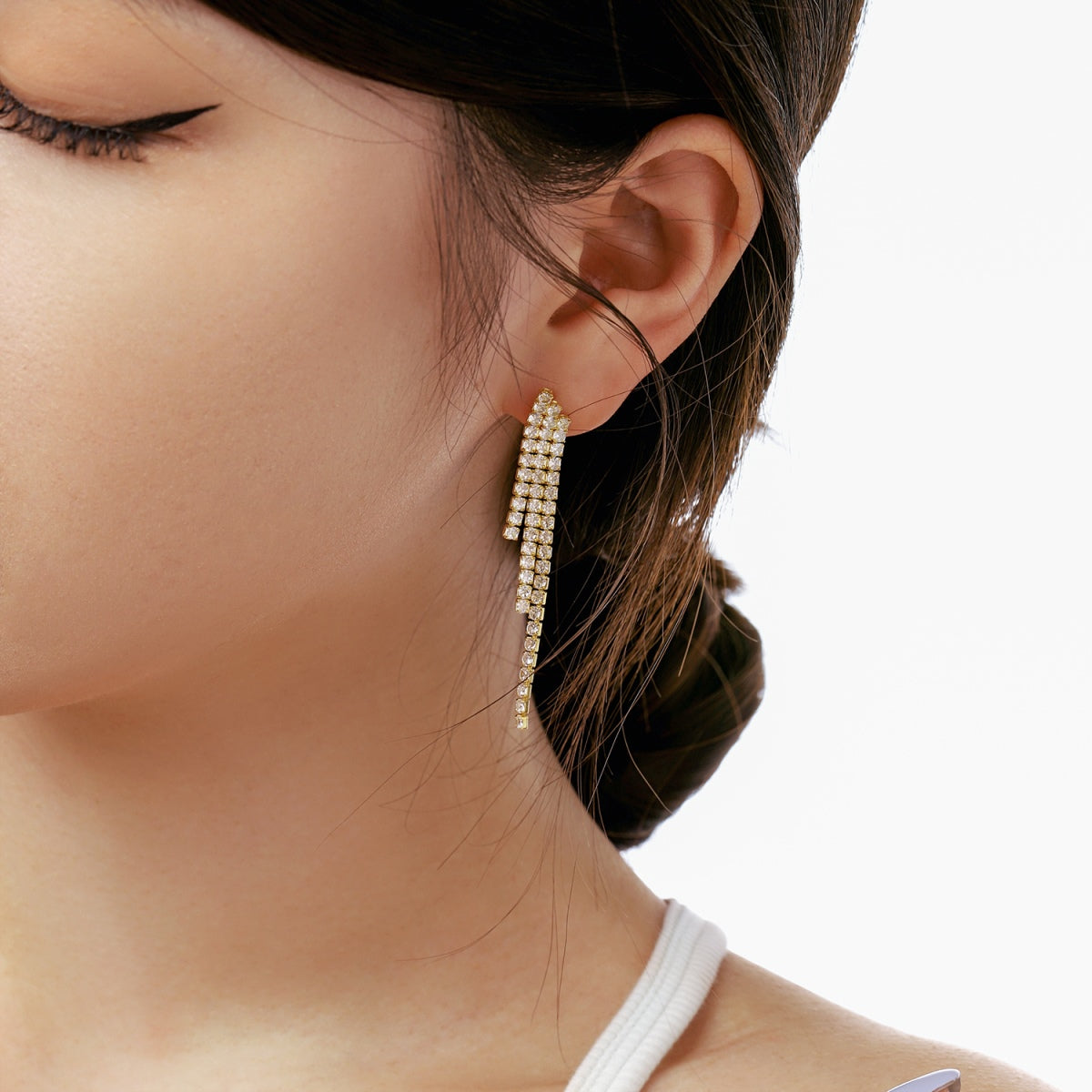 [ELAN LUXE]Luxurious Dainty Banquet Earrings