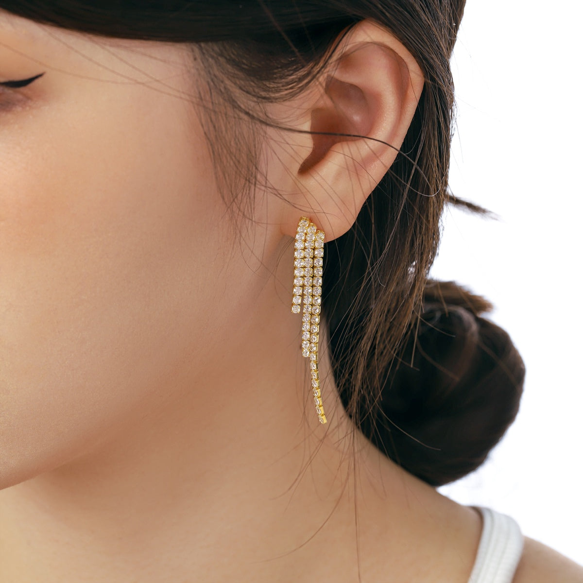 [ELAN LUXE]Luxurious Dainty Banquet Earrings