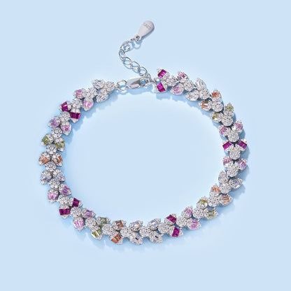 [ELAN LUXE]Dainty Exquisite Flower Shape Daily Bracelet