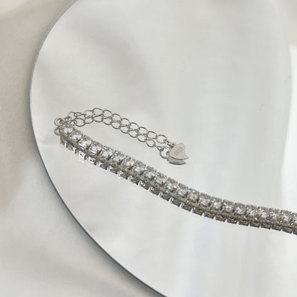 [ELAN LUXE]Sparkling Round Cut Daily Bracelet