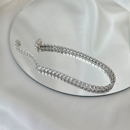 [ELAN LUXE]Sparkling Round Cut Daily Bracelet