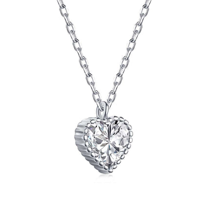 [ELAN LUXE]Ornate Heart Shape Necklace