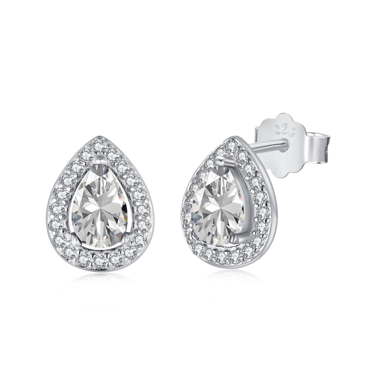 [ELAN LUXE]Luxurious Water Drop Shape Earrings