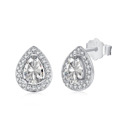 [ELAN LUXE]Luxurious Water Drop Shape Earrings