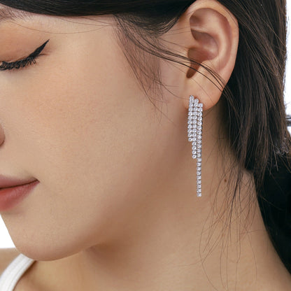 [ELAN LUXE]Luxurious Dainty Banquet Earrings