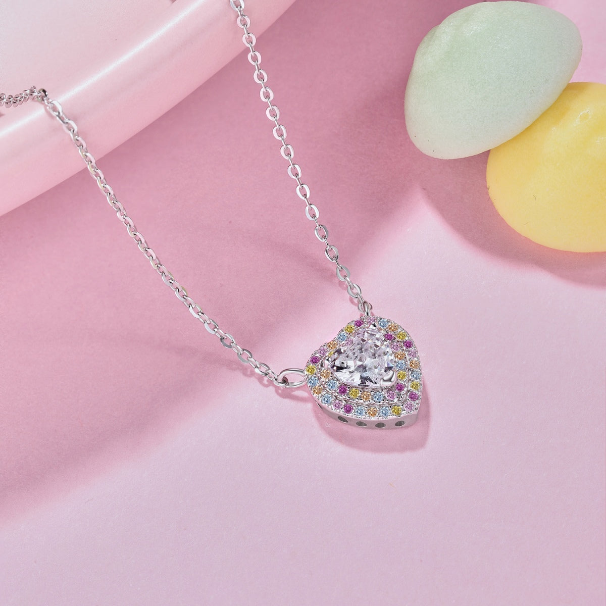 [ELAN LUXE]Exquisite Heart Shape Necklace