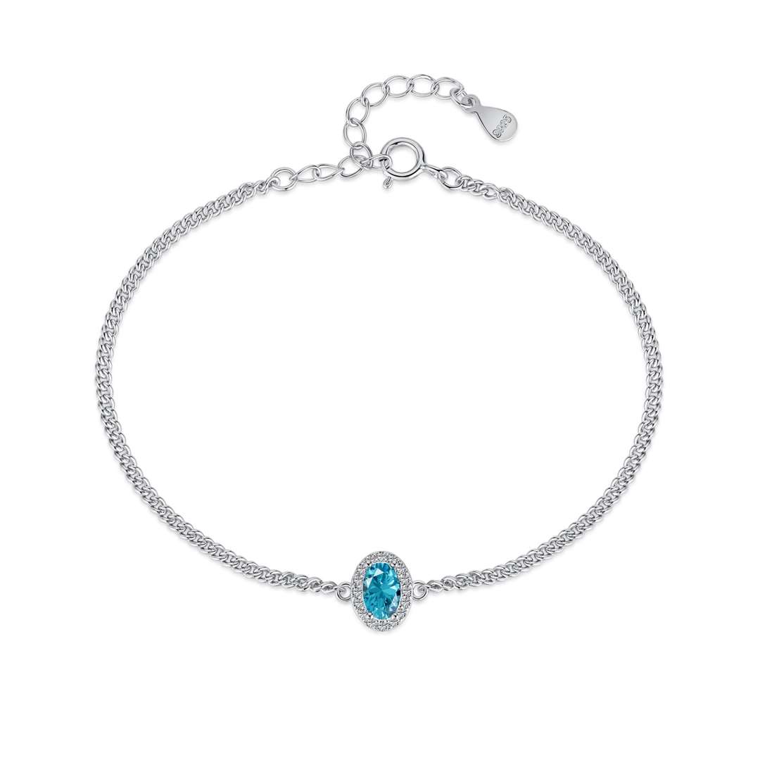[ELAN LUXE]Exquisite Oval Shape Bracelet