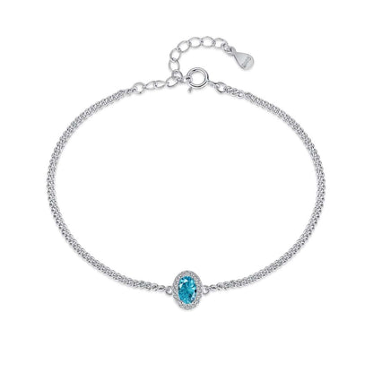 [ELAN LUXE]Exquisite Oval Shape Bracelet