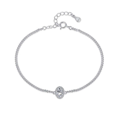 [ELAN LUXE]Exquisite Oval Shape Bracelet