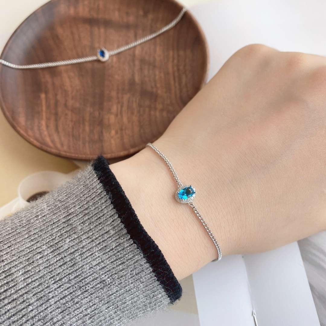 [ELAN LUXE]Exquisite Oval Shape Bracelet