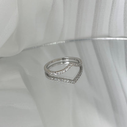 [ELAN LUXE]Elaborate Tennis Band Ring