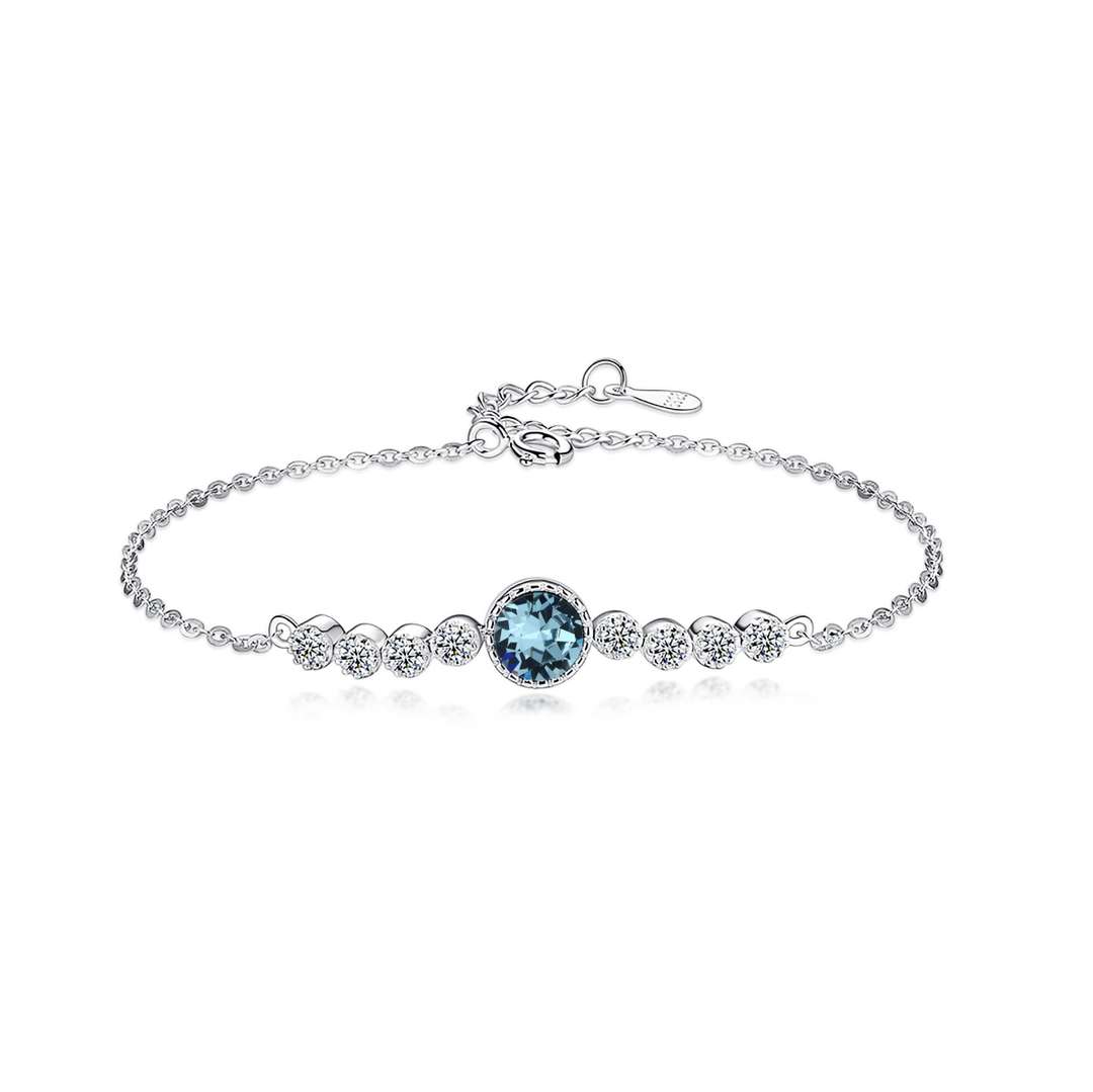 [ELAN LUXE]Luxurious Heart Of The Ocean Bracelet