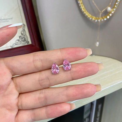 [ELAN LUXE]Ornate Water Drop Shape Earrings