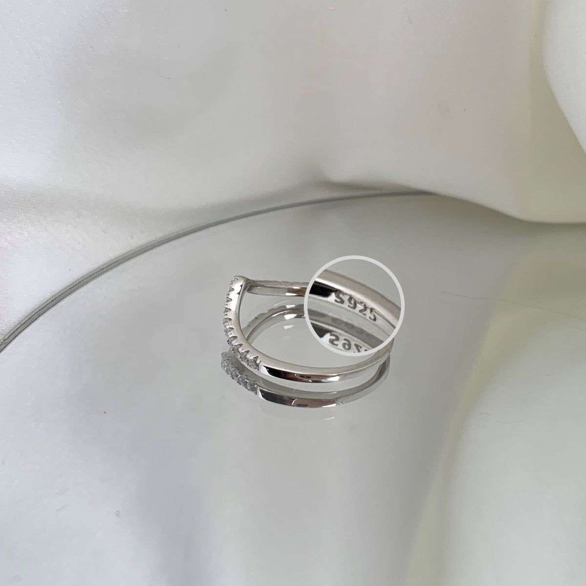 [ELAN LUXE]Elaborate Tennis Band Ring