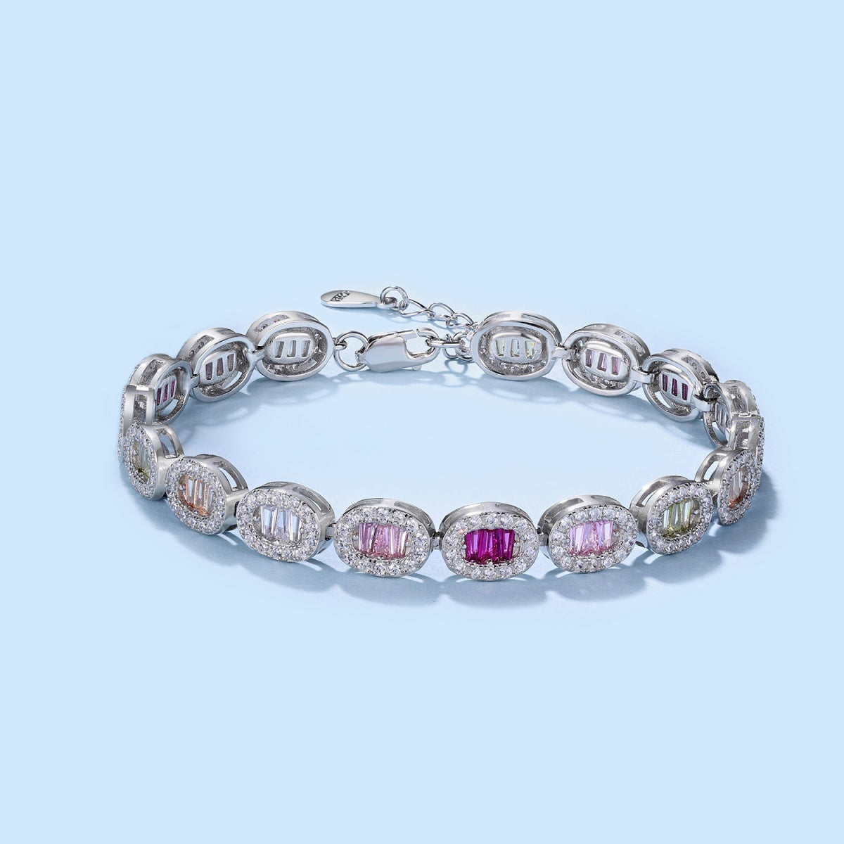 [ELAN LUXE]Exquisite Ornate Emerald Cut Daily Bracelet