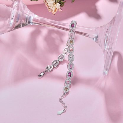 [ELAN LUXE]Exquisite Ornate Emerald Cut Daily Bracelet